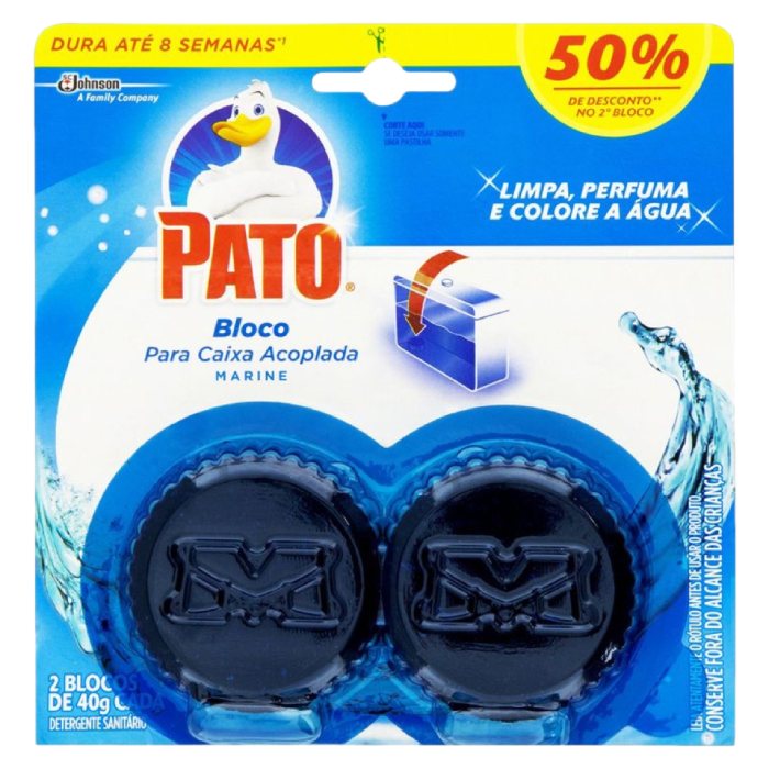 SCJ PATO CX ACOPLADA 40G 2BLIST PROMO 50%DESC MARINE 24U