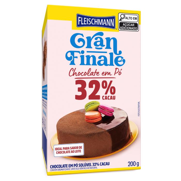 Imagem 1 do produto: AB GRANFINALE CHOCOLATE 200G EM PO 32% CACAU 24U