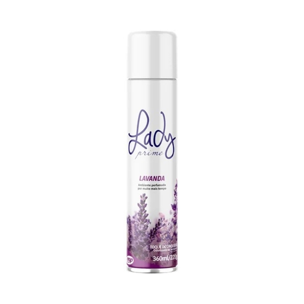 Imagem 1 do produto: Odorizador Lady Prime 360ML Lavanda #Mundial Pr #44846