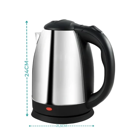 Imagem 10 do produto: Chaleira Elétrica de Aço Inox 1.8L | Fervura Rápida | Desligamento Automático 220V