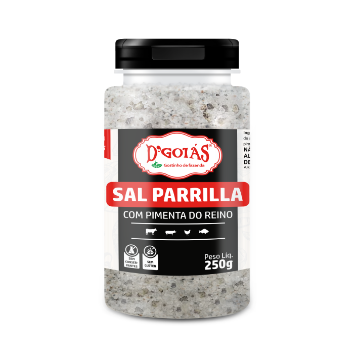 DG SAL PARRILLEIRO 250G COM PIMENTA 16U