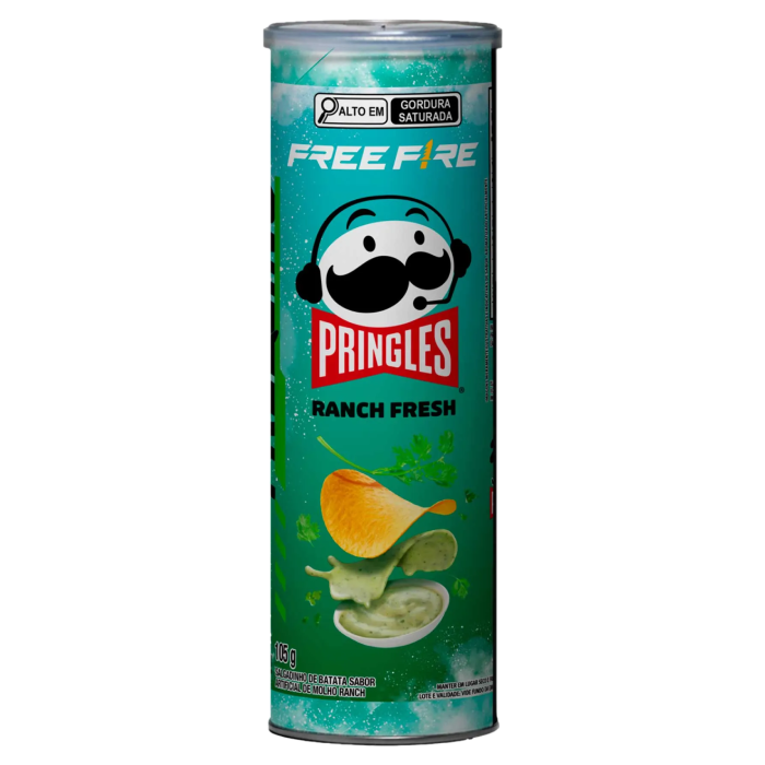 PRINGLES 105G RANCH FRESH 18U
