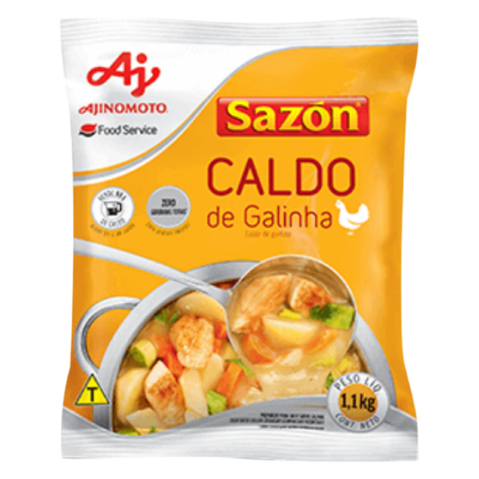 AJIFS CALDO SAZON PRO 1,1KG GALINHA 6U