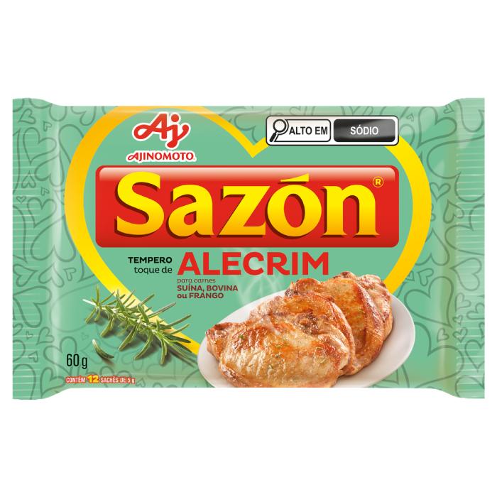Imagem 1 do produto: AJI SAZON 60G TOQUE ALECRIM 5GX12SCX48P