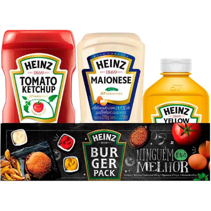 KH HEINZ PACK 867G BURGUER 5U