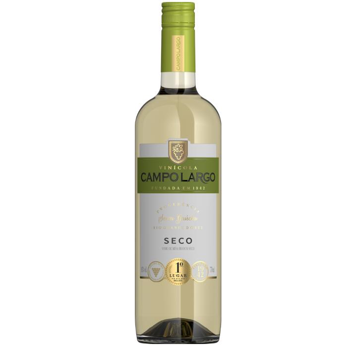 ZL VINHO MESA CAMPO LARGO 750ML BRANCO SECO 12U