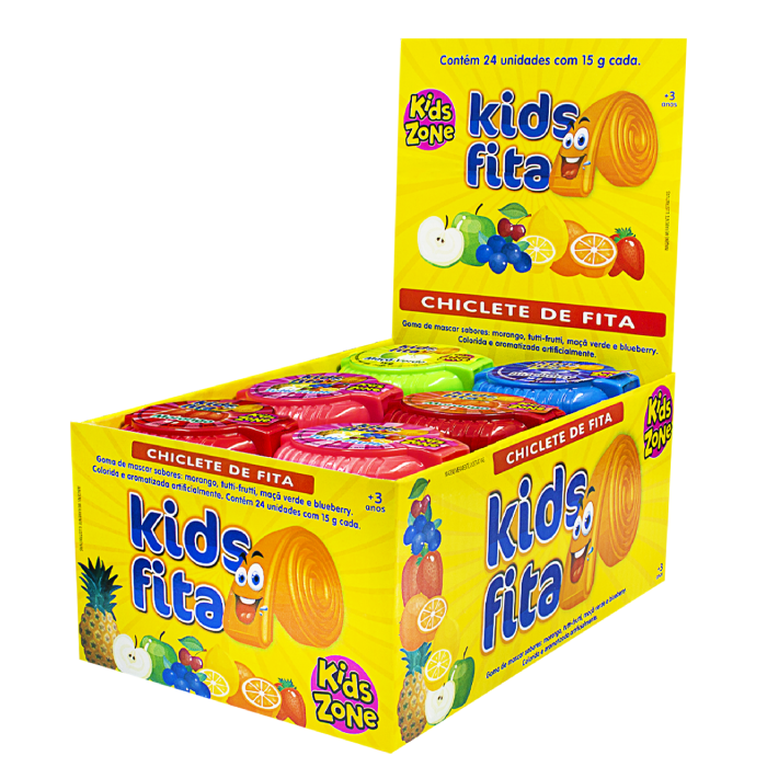 KIDS FITA GOMA DE MASCAR 15G 4DPX24UN