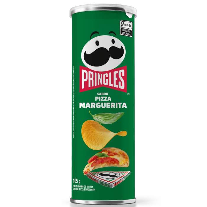 PRINGLES 105G PIZZA MARGUERITA 18U
