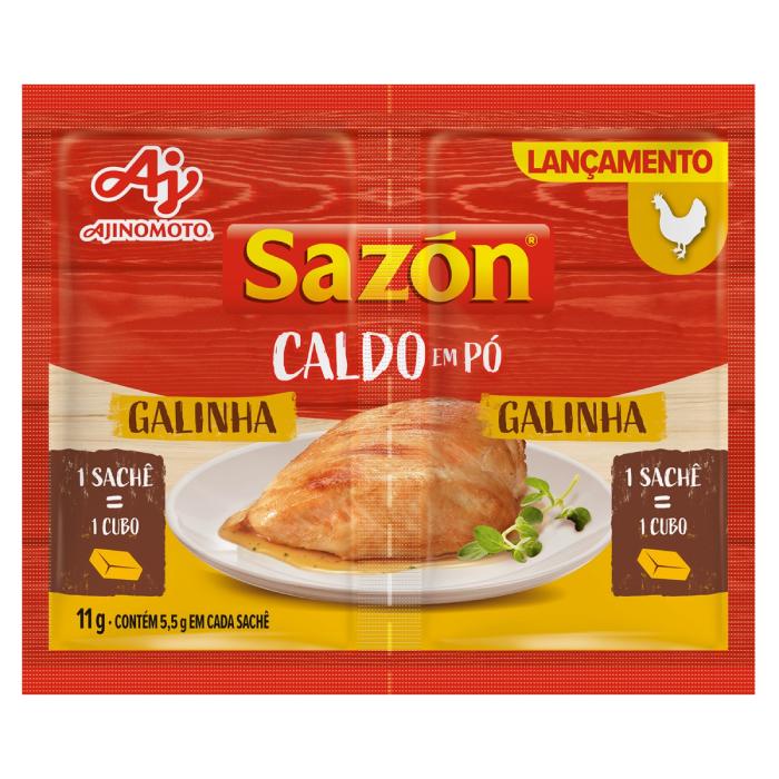 AJI CALDO SAZON 11G GALINHA 8DPX25U