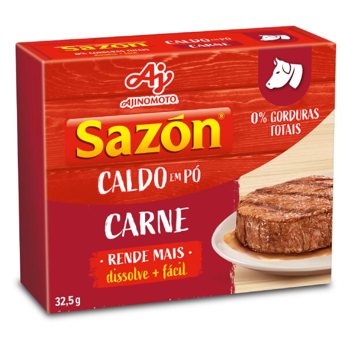 Imagem 1 do produto: AJI CALDO SAZON 32.5G CARNE 48U