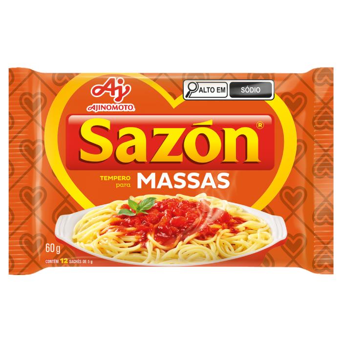 AJI SAZON 60G LARANJA 5GX12SCX48P