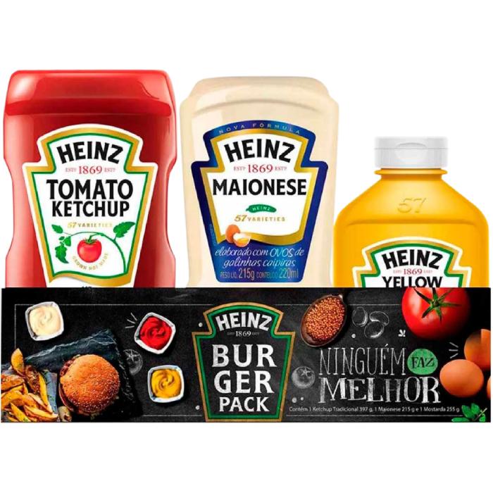 KH HEINZ PACK 867G BURGUER 5U