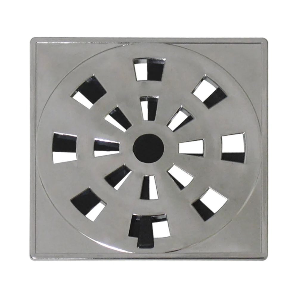 Imagem 1 do produto: Grelha Quadrada 10.2X10.2 Giratoria Cromado Grb4(16)  #Astra #14675