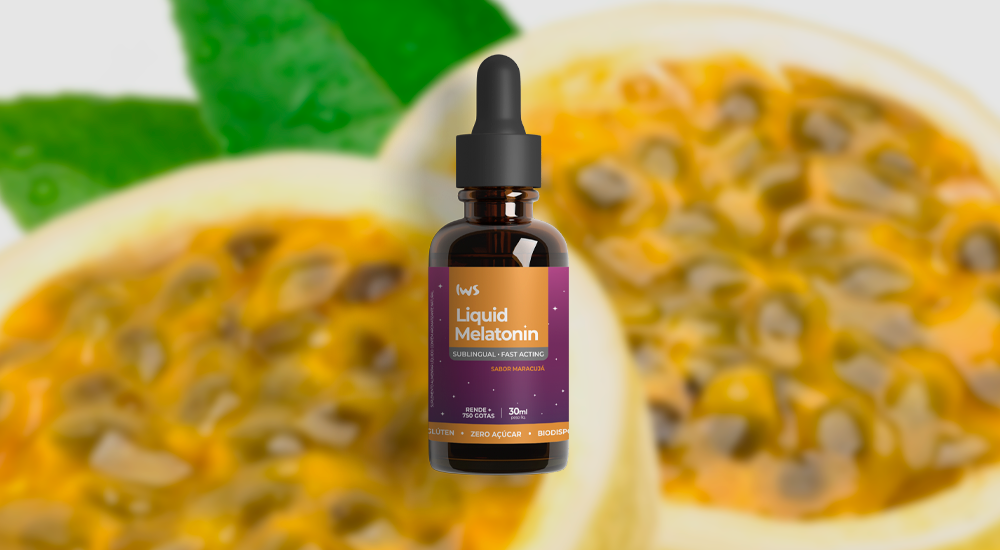 Imagem 2 do produto: Melatonina Líquida IWS 30ml Maracujá 750 gotas