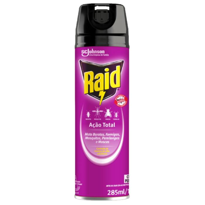 Imagem 1 do produto: SCJ RAID AERO 285ML ACAO TOTAL 12U
