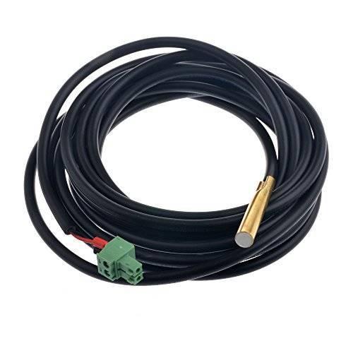 Sensor da Epever para monitoramento de temperatura do banco de baterias, para gerenciamento de armazenamento de energia e preservação da vida útil das baterias.