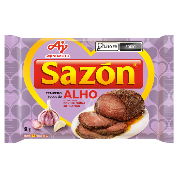 AJI SAZON 60G TOQUE ALHO 5GX12SCX48P