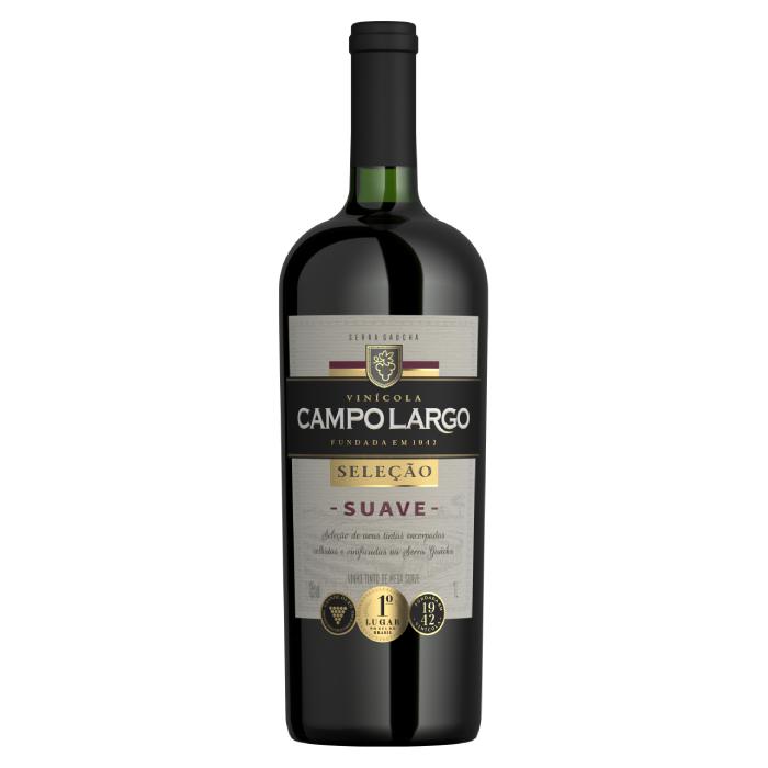ZL VINHO MESA CAMPO LARGO SELEÇÃO 1L TINTO SUAVE 12U