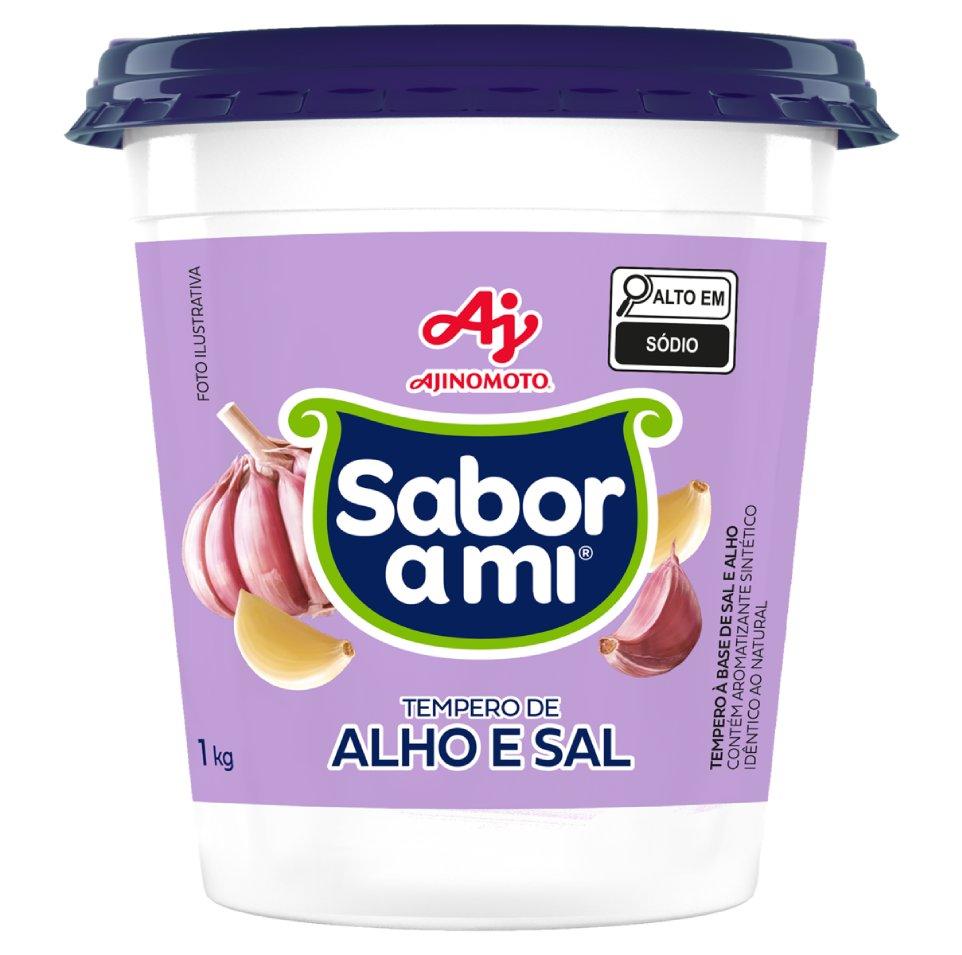 Imagem 1 do produto: AJI SABOR AMI POTE 1KG ALHO E SAL 12U