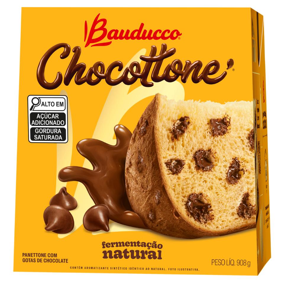 BAUDUCCO PANETONE 908G CHOCOTONE 12U