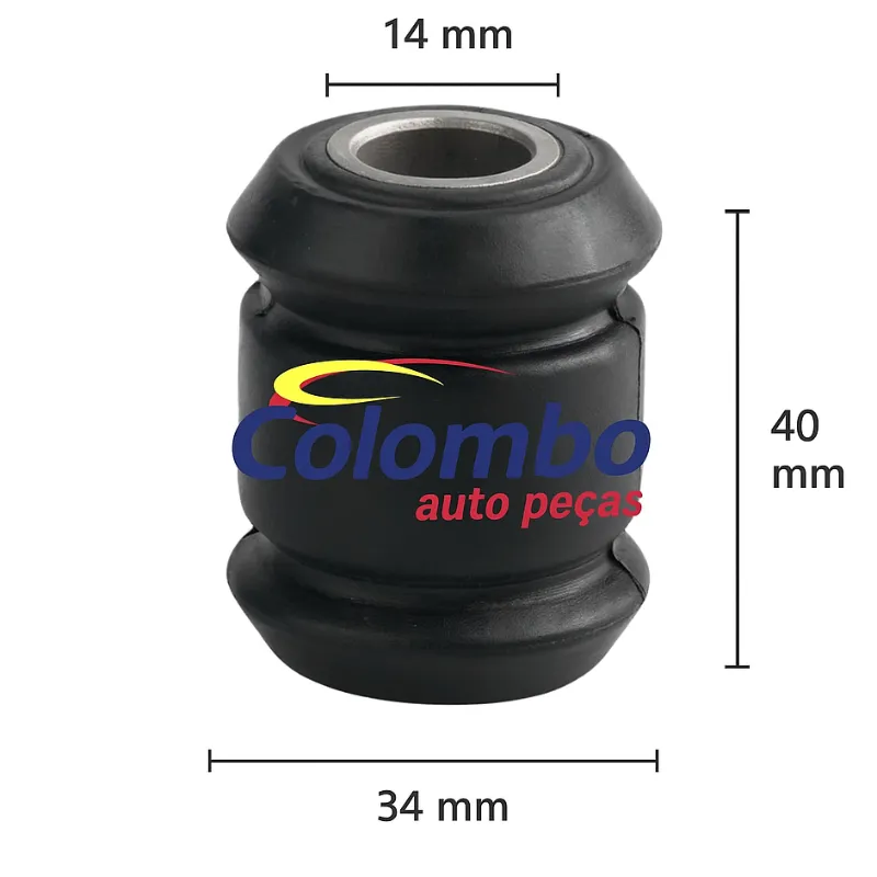 Imagem 1 do produto: DF 23537 - BUCHA EIXO TRASEIRO RENAULT DUSTER/OROCH 4X4