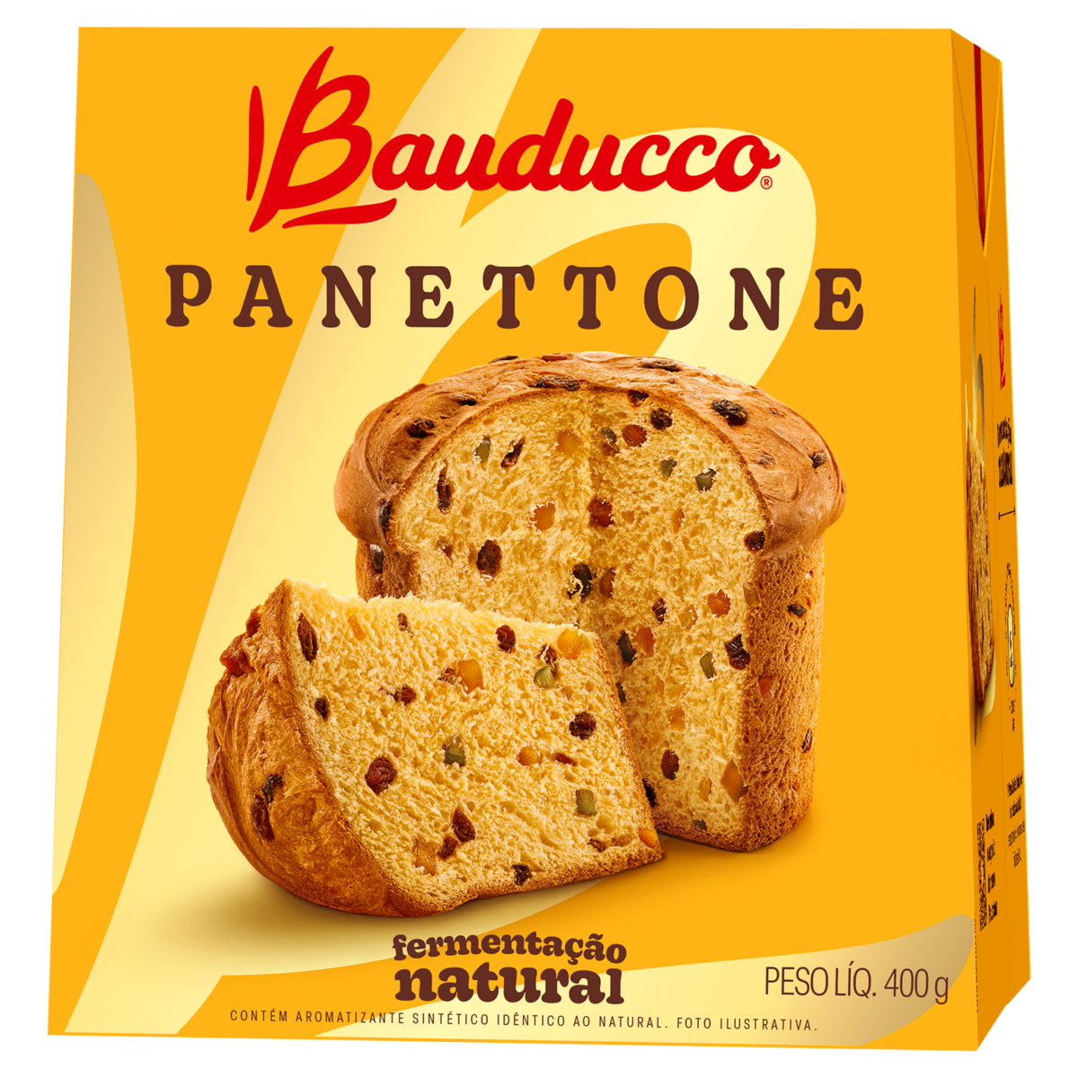 BAUDUCCO PANETONE 400G TRADICIONAL 18U