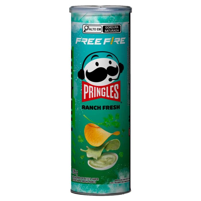 PRINGLES 105G RANCH FRESH 18U
