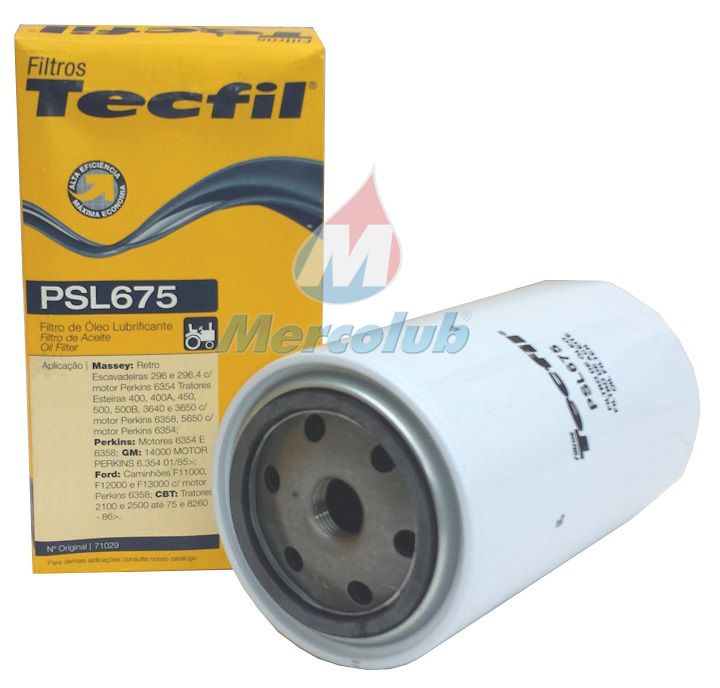 PSL 675 - (EQ. LB 675) FILT. LUB. FORD/CBT/MF
