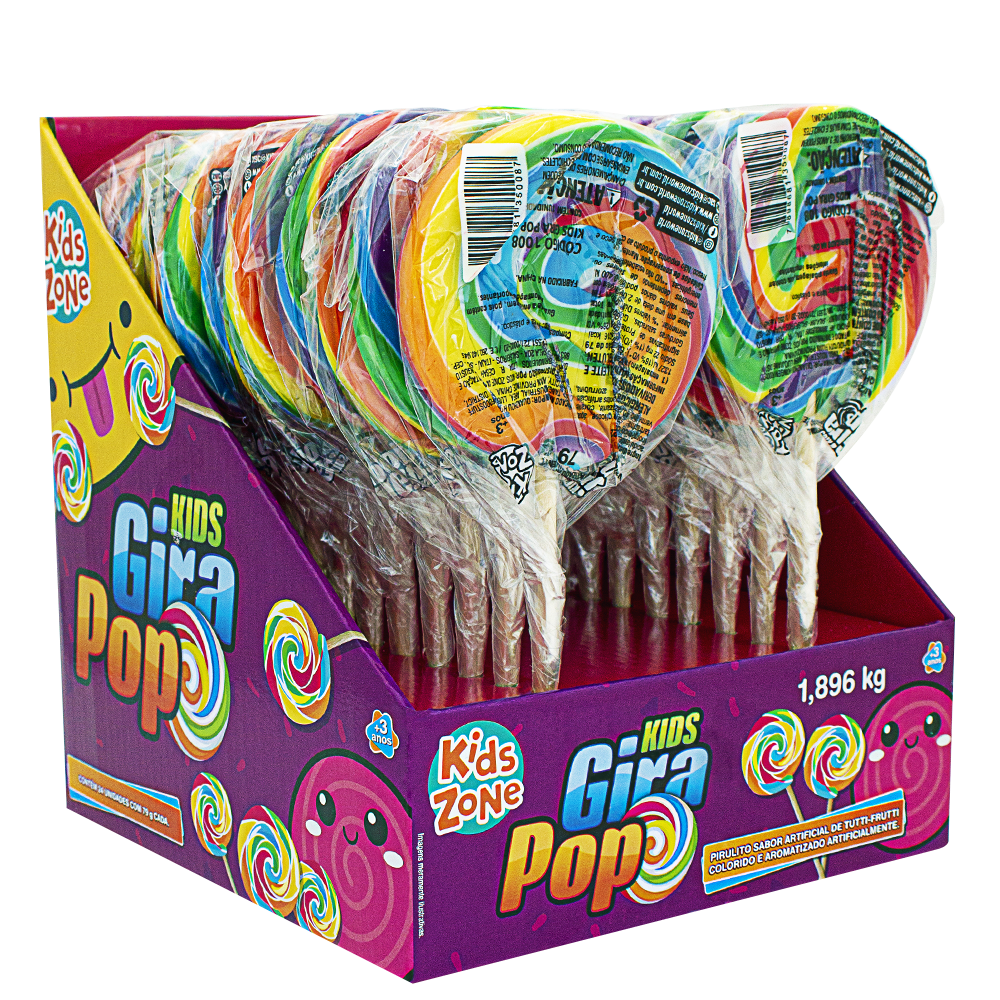 KIDS GIRA POP PIRULITO 2DPX24UN