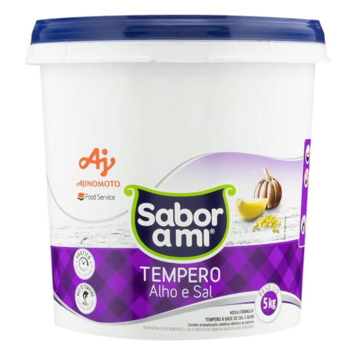 AJIFS SABOR AMI 5KG ALHO E SAL BALDE