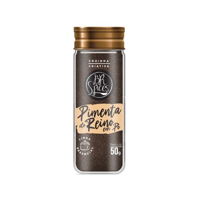 KH BR SPICES VIDRO 50G PIMENTA DO REINO PO 12U